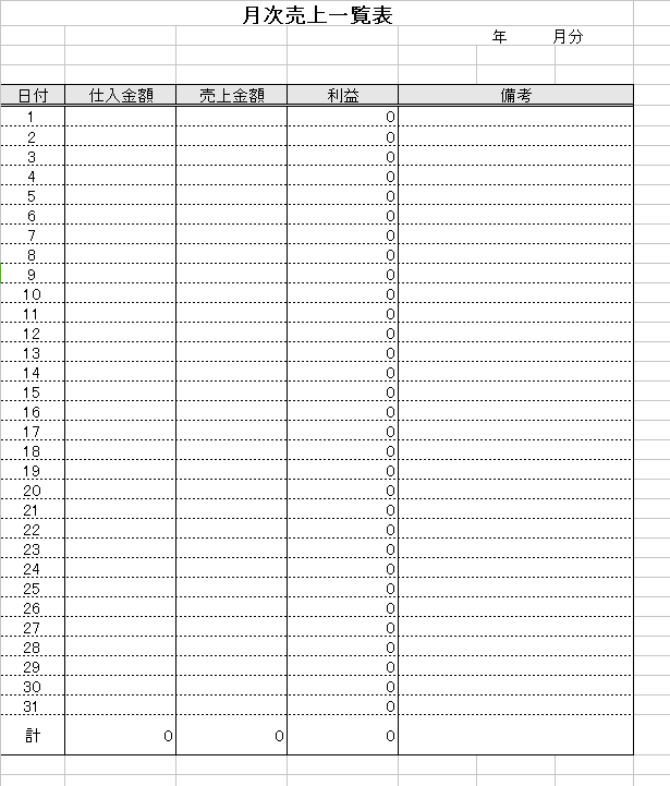 売り上げ管理表 フリーランス のひな形ランキング 無料テンプレート Mac Windows ひな形ジャーナル